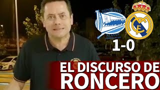 Alavés 10 Real Madrid  Las palabras de Roncero para tratar de espabilar al Madrid  Diario AS [upl. by Elita868]