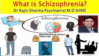 What is Schizophrenia Hallucination Delusion Negative Symptoms Dr Rajiv Sharma Psychiatrist Delhi [upl. by Yacov]