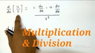 Derivatives I Multiplication amp Division Rule I HSC12th Science Commerce amp Arts [upl. by Mitchell]