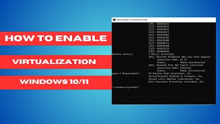 How To Enable Virtualization In Windows 11 In 2024 [upl. by Jesse]