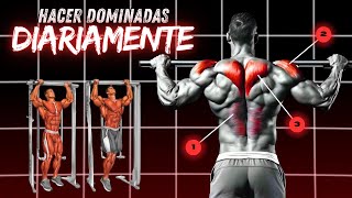 🏋️‍♂️ Hacer Dominadas Todos los Días  Guía Completa para Dominar las Dominadas [upl. by Koorb]