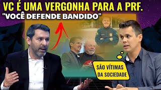 SE LASC0U TODO Sargento ESCULACHA POLICIAL R  FEDERAL esquerdista e ESFREGA NA CARA TODA VERDADE [upl. by Ayiak136]