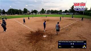 BTA VS Hexx  7102024  Park District of Forest Park Mens Major League 16quot Softball [upl. by Lay]