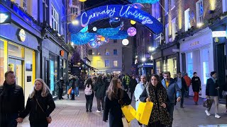 🇬🇧🎄🎅 LONDON CHRISTMAS LIGHTS 2023 REGENT STREET CARNABY STREET AND OXFORD STREET 4K60FPS HDR [upl. by Beatrice791]