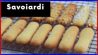 ITALIAN BISCOTTI SAVOIARDI RECIPE by ItalianCakes USA [upl. by Akeimahs]