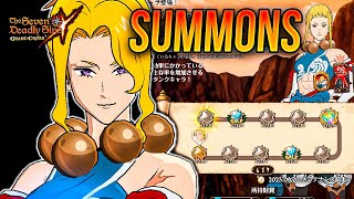 PERDÍ UNA APUESTA y ME ARREPIENTO STEP UP MATRONA SUMMONS 🙂  Seven Deadly Sins Grand Cross [upl. by Nikolai651]