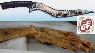 PERU TATOOS MISTERIO MOMIA DE CAO KNIFE WALTER BERRIOS MUSICA ANCESTRAL TITO LA ROSA [upl. by Wivinia973]