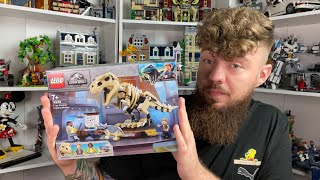 LEGO JURASSIC WORLD 76940  WYSTAWA SKAMIENIAŁOŚCI TYRANOZAURA  RECENZJA [upl. by Elyad]