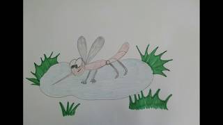 ✏️Corso di disegno per bambini la zanzara 🦟  Stefi64 [upl. by Chicky771]