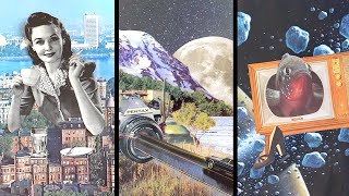 Watch this for collage inspiration  15 whimsical surreal collages in 15 minutes [upl. by Rehtaef]