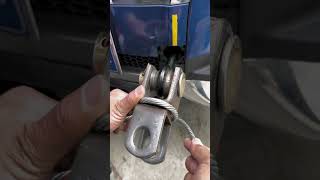 Steel Wire Rope Car Practical Rope Knot Tips smartwork goodtools [upl. by Nidya]