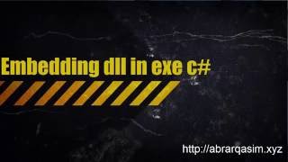 Embedding Dll in exe [upl. by Riek]