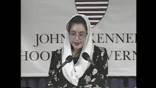 Benazir Bhutto Address [upl. by Jeannie]