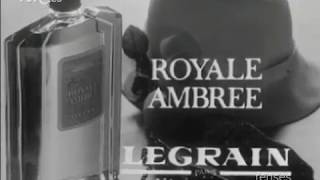 1975 Anuncio Colonia Royal Ambrée Legrain 1975 [upl. by Felipa369]