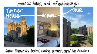 turner house dorm tour  pollock halls university of edinburgh [upl. by Rudiger]