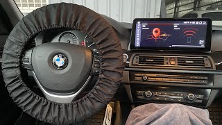 【魔音】寶馬 Bmw F10 F11 專用直立125吋安卓車機 導航 觸控 音響 主機 多媒體 AppleCarplay HD高分辨率 高通方案 八核心處理器 Android10 [upl. by Ennagroeg]