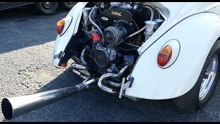 206bhp 2276cc VW Beetle  14 Mile 1238  106mph [upl. by Neiht311]