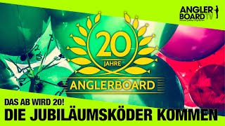 Das Anglerboard wird 20  Die Jubiläumsköder kommen  Anglerboard TV [upl. by Ecnerolf]