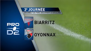 J3 PRO D2  BIARRITZ vs OYONNAX  Le match en bref [upl. by Ybor765]