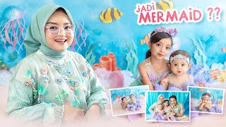 BUNDA ANTER LEIKA amp LEXIE FOTO JADI MERMAID DI SKRATA 😱 PERTAMA KALI ADIK BAYI LEXIE BISA DUDUK [upl. by Bernardine]