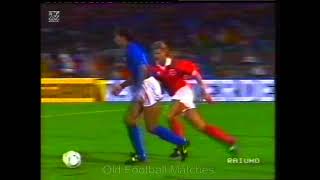 1994 FIFA World Cup Qualification  Italy v Switzerrland [upl. by Maleeny]