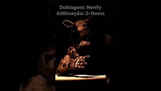 The Interview with Springtrap DUBLADO EM PTBR 🇧🇷  Nenfy [upl. by Dearborn]