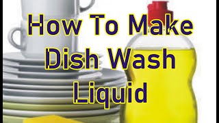 how to make dish wash [upl. by Aillimac]