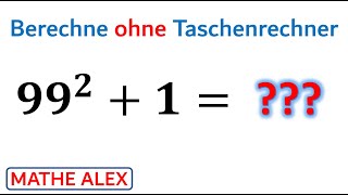 Berechne ohne Taschenrechner  Mathe Rätsel  Potenzen berechnen  Kopfrechnen  Mathe Alex [upl. by Zetrauq]