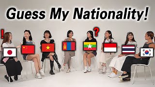 8 Asians Guess Each Others Nationality What country Im From [upl. by Neroled732]