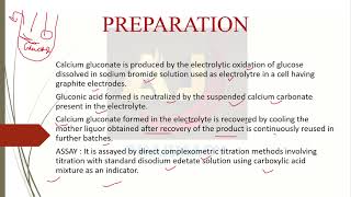 Preparation of Calcium Gluconate [upl. by Pul]