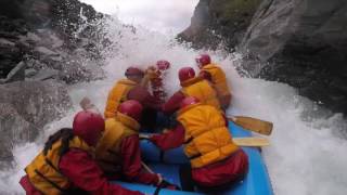 White Water Rafting  Shotover River NZ [upl. by Adnuhs]