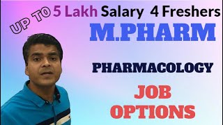 MPharm Pharmacology Job Opportunity  Career Option in Pharmacology with High Salary  Pharmacy [upl. by Tteve]