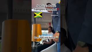 Jamaica’s Public Transportation Renewed jamaicapolitics [upl. by Adamo]