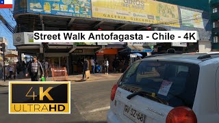 🇨🇱 Street Walk Antofagasta  Chile  4K [upl. by Mariejeanne846]