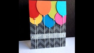 Handmade Birthday Card Idea1 [upl. by Renruojos]