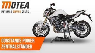 Motorrad Zentralständer ConStands Power Suzuki GSR 750 [upl. by Gae]