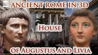 Augustan Ancient Rome in 3D House of Augustus and Livia  detailed tour [upl. by Arytas506]