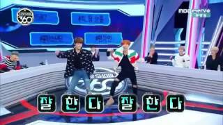 161107  BTS Jungkook amp Jhope Dancing to Red Velvet Russian Roulette  MBC Star Show 360 [upl. by Iosep]