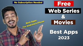 Best Apps to Watch Movies amp Web Series for Free in 2023  Free OTT Apps for iPhone amp Android [upl. by Anoerb]