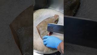 Whole Stingray Fish Fast Cutting Skillsshorts [upl. by Niasuh]