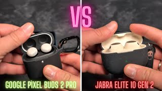 Google Pixel Buds Pro 2 vs Jabra Elite 10 Gen 2 Con sorpresa [upl. by Palestine]