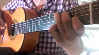 Frére Jacques  Fingerstyle Guitar [upl. by Adnilram301]