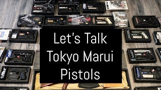 Tokyo Marui Pistol Section [upl. by Seiuqram]