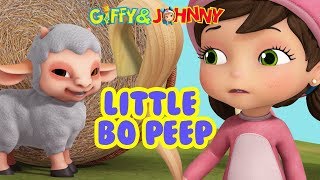 Little Bo Peep  Baby Rhymes for Children  Infobells [upl. by Terb]