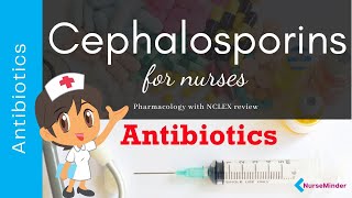 Cephalosporin Antibiotics Explained with Easy Mnemonics [upl. by Hailat167]