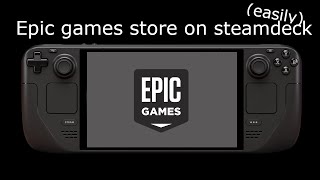 Epic games store on steam OS [upl. by Onivag]