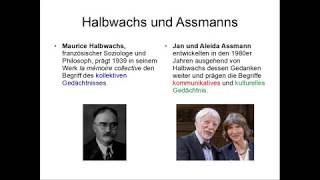 Halbwachs und Assmann kollektives kommunikatives und kulturelles Gedächtnis Geschichte QPhase [upl. by Wedurn]