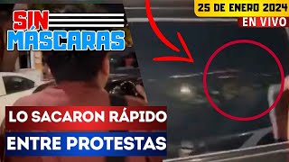 SinMáscaras  Zedillo salió ESCONDIDO en camionetas blindadas y con guardaespaldas no da la cara [upl. by Leoj]