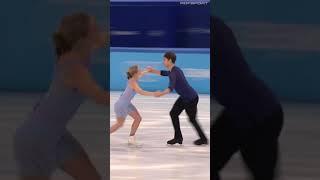 Figure skating Minerva Fabienne HASE Nolan SEEGERT Łyżwiarstwo figurowe OlympicsPEKIN2022 shorts [upl. by Eidda]