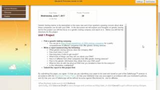 ACC  How to submit an assignment on blackboard [upl. by Inar]